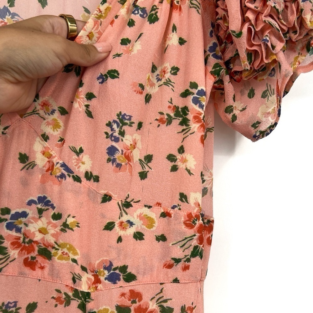 Clemence Dress in Sunset Pink
LoveShackFancy size 2 silk dress in Sunset Pink - Picture 14 of 14